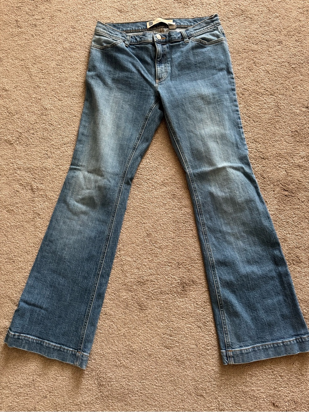 GAP Women's Light Blue Flare Jeans